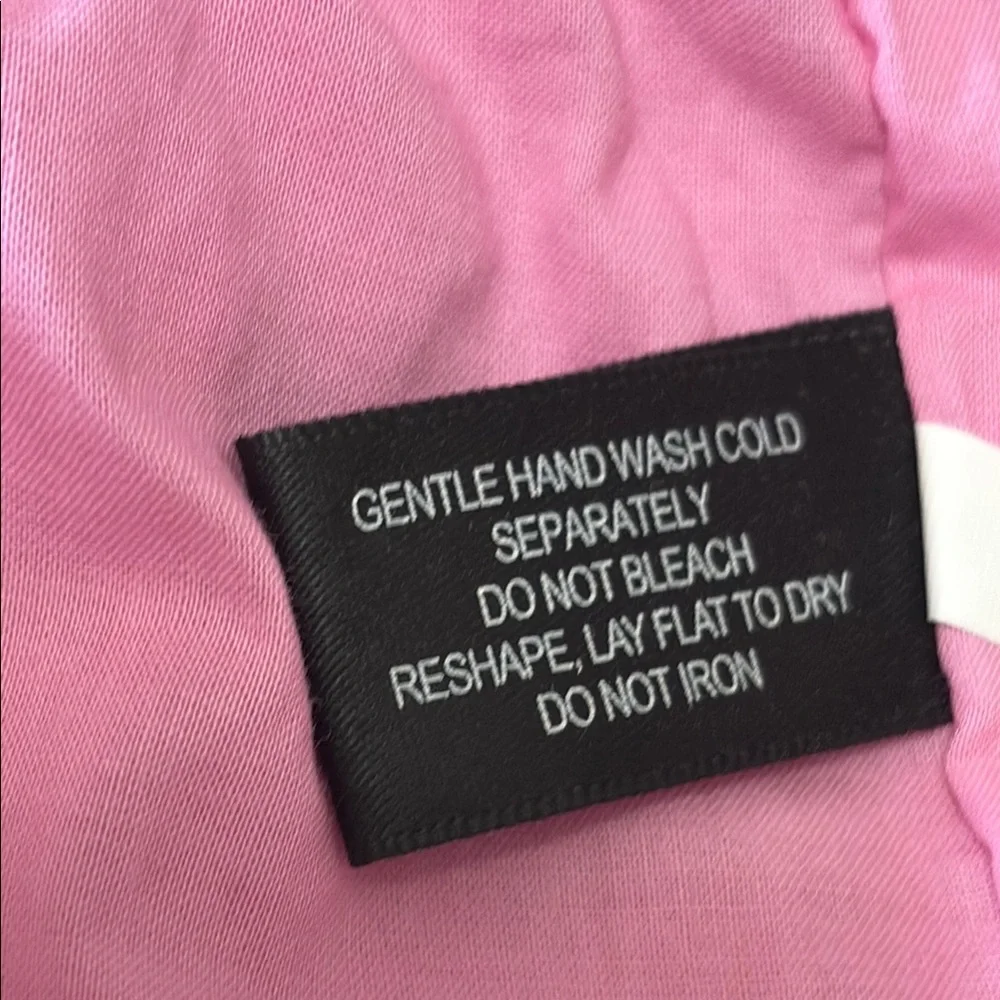 NWOT Boston Proper 2 Piece Pink Short Set with Elastic Waist - Picture 15 of 15